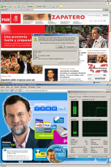 psoe.es y pp.es en la campaña electoral 2008