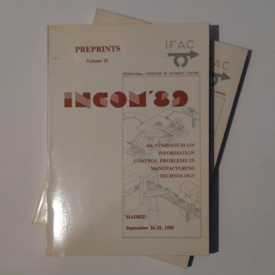 Modelling of industrial problems, INCOM89