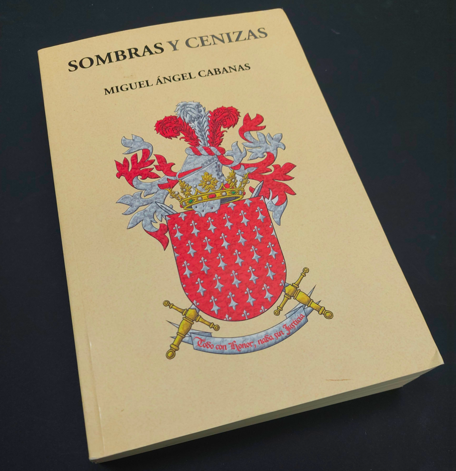 Autor del escudo de portada del libro Sombras y Cenizas de Miguel ngel Cabanas Gonzlez