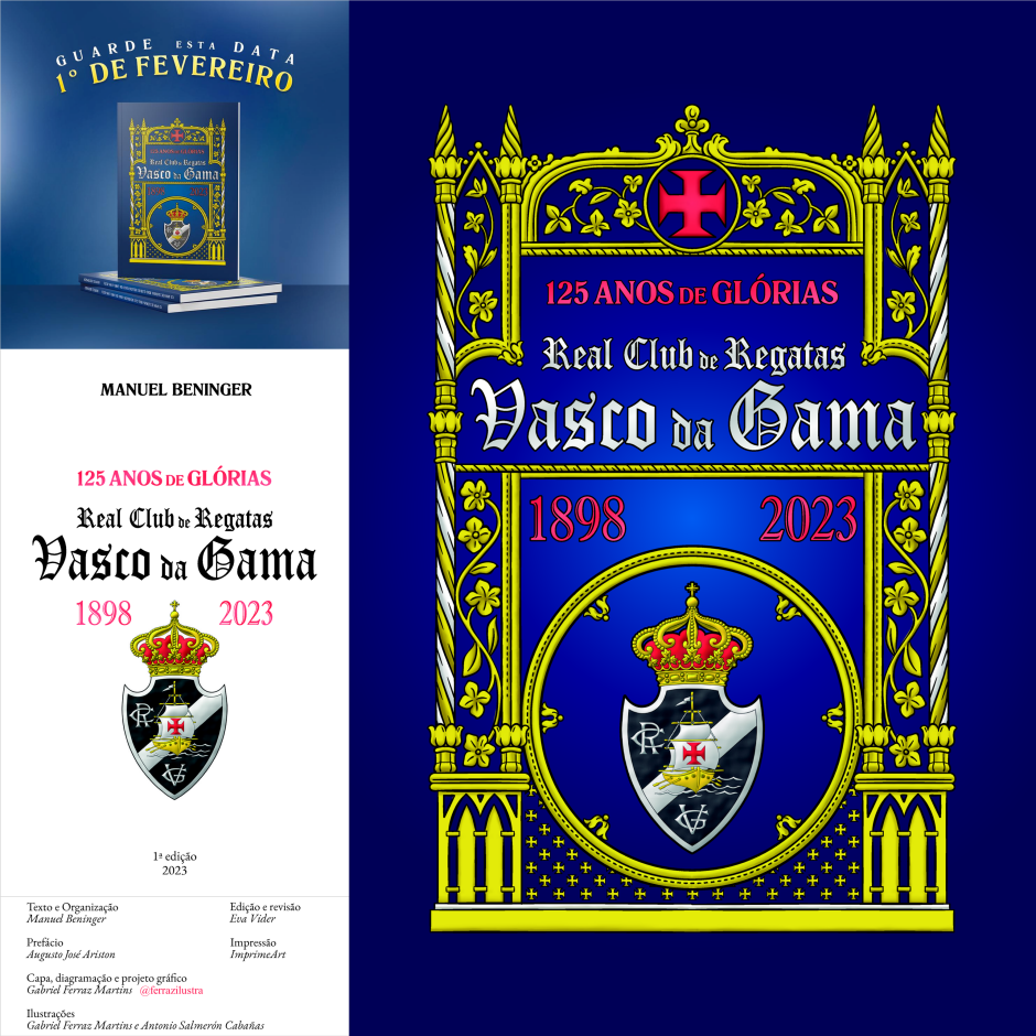 125 anos de glrias, Real Club da Regatas Vasco da Gama, 1898-2023